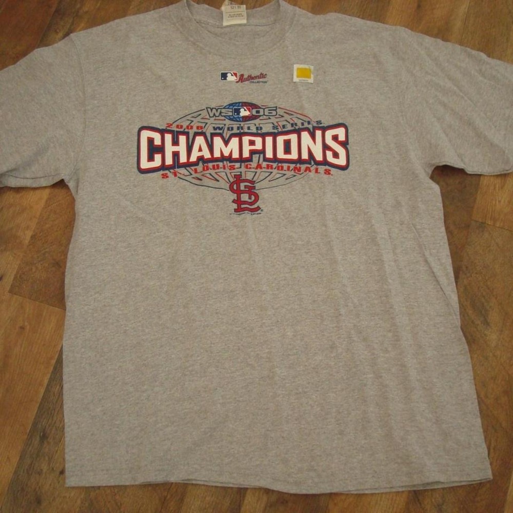 ST LOUIS CARDINALS VINTAGE SHIRT 2006 WORLD‎ SERIES
